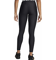 Under Armour Heatgear Rib W - leggings fitness - donna, Black