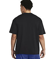 Under Armour Heavyweight Branded - T-shirt - uomo, Black/White