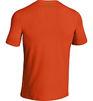 Under Armour Linear Script T-Shirt bambino, Red