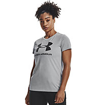 Under Armour Live Sportstyle Graphic - T-Shirt Fitness - Damen, Grey