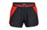 Under Armour Play Up 2.0 - pantaloncini fitness - donna, Black/Red