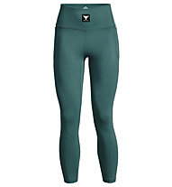 Under Armour Project Rock Meridian Ankle - pantaloni fitness - donna, Green