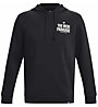 Under Armour Project Rock Rival Fleece M - Kapuzenpullover - Herren, Black