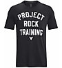 Under Armour Project Rock Training M - T-shirt - uomo, Black