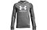 Under Armour Rival Fleece Big Logo Jr - Kapuzenpullover - Jungs, Dark Grey