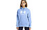 Under Armour Rival Fleece Big Logo W - felpa con cappuccio - donna, Light Blue