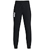 Under Armour Rival Terry - Trainingshosen - Jungs, Black