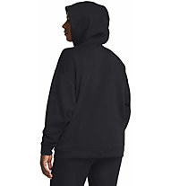 Under Armour Rival Terry Taped Felpa Con Cappuccio Donna, Morbida E Termica