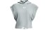 Under Armour Rival Terry SS Hoodie - T-shirt - donna, Light Blue