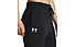 Under Armour Rival Terry W - pantaloni fitness - donna, Black