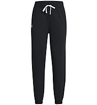 Under Armour Rival Terry W - Trainingshosen - Damen, Black/White