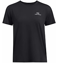 Under Armour Rush Energy 2.0 W - T-shirt - donna, Black/White