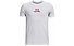 Under Armour Scribble Branded Jr - T-Shirt - Jungs, White