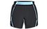 Under Armour Short UA Speedpocket Linerless 15 cm - pantaloni running - uomo, Black/Light Blue