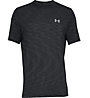 Under Armour Siphon SS - T-shirt fitness - uomo, Black/Grey