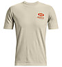 Under Armour Symbol Barcode - T-shirt Fitness - Herren, Light Brown