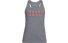 Under Armour Training Graphic Twist - top fitness - donna, Grey
