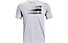 Under Armour Team Issue Wordmark - T-shirt fitness - uomo, Light Grey/Black/White