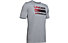 Under Armour Team Issue Wordmark - T-shirt fitness - uomo, Grey/Red