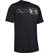 Under Armour Tech™ 2.0 Graphic - T-shirt fitness - uomo, Black/Grey