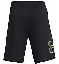 Under Armour Tech Graphic M - pantaloni fitness - uomo, Black/Yellow