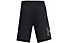 Under Armour Tech Graphic M - pantaloni fitness - uomo, Black/Yellow