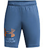 Under Armour Tech Logo Jr - pantaloni fitness - bambino, Blue