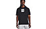 Under Armour Tech Print Fill M - T-shirt - uomo, Black