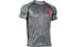Under Armour Tech Scope Printed T-shirt, Grey/Red