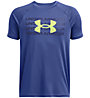 Under Armour Tech™ Wordmark Logo SS - T-Shirt - Jungs, Blue