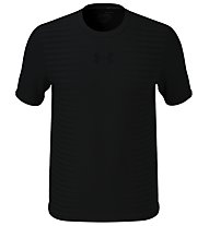 Under Armour UA Seamless Wordmark SS -  Trainingshirt - Herren, Black