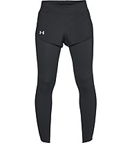 Under Armour UA Speedpocket 2-in-Runner Crop - pantaloni running - donna, Black