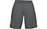 Under Armour UA Tech Graphic Short Nov - pantaloni fitness - uomo, Grey/Orange