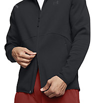 Under Armour Unstoppable Fleece Full-Zip - Kapuzenpullover - Herren, Black