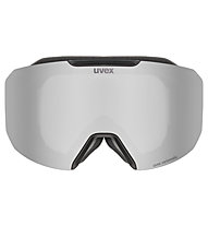 Uvex Evidnt ATTRACT V - maschera da sci, Black/Grey