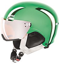 Uvex Hlmt500 Visor Chrome LTD - casco sci, Green
