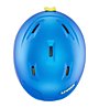 Uvex Manic Pro - casco sci - bambino, Blue/Lime