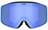 Uvex Pwdr FM - maschera da sci - bambino, Black/Blue