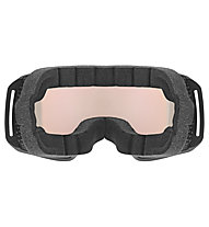 Uvex Xcitd V - maschera da sci, Black/Orange