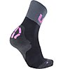 Uyn Lady Cycling Light - calzini ciclismo - donna, Black/Grey/Rose