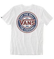 Vans Original Checkerboard Co SS - t-shirt - uomo, White