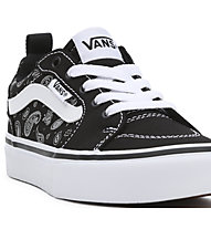 Vans YT Filmore Prints - Sneakers - Jungs, Black/White/Grey
