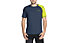 Vaude Hallett - T-shirt - uomo, Yellow/Blue