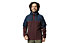 Vaude Manukau II - giacca softshell - uomo, Dark Blue/Dark Red