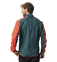 Vaude Drop III - giacca ciclismo - uomo, Green/Orange