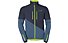 Vaude Men's Primasoft Jacket Giacca a vento ciclismo, Blue/Grey