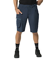 Vaude Men's Qimsa Shorts - Radhose MTB - Herren, Blue/Light Blue