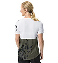 Vaude Moab - maglia mtb - donna, Dark Green/White