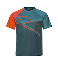 Vaude Moab VI - maglia MTB - uomo, Dark Green/Orange