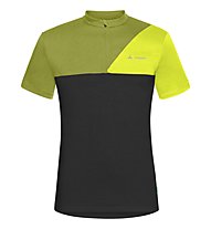 Vaude Tremalzo Shirt IV - Radtrikot - Herren, Black/Green